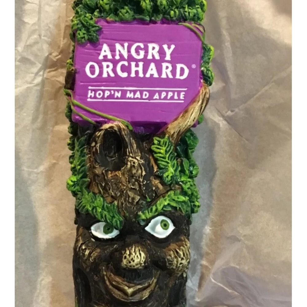 Angry orchard tap handles
